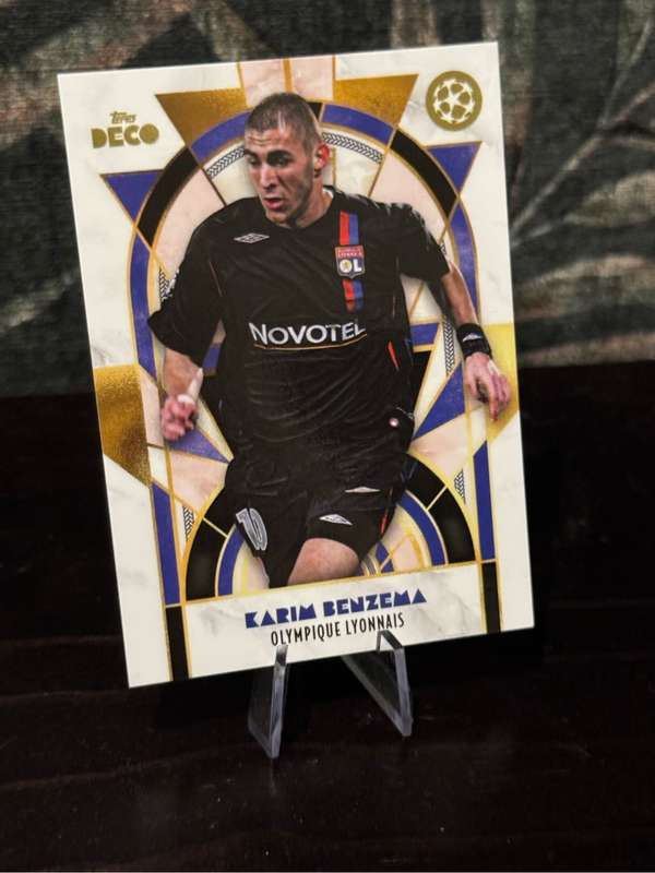 2024 Topps Deco - Karim Benzema Legends - Olympique Lyonnais