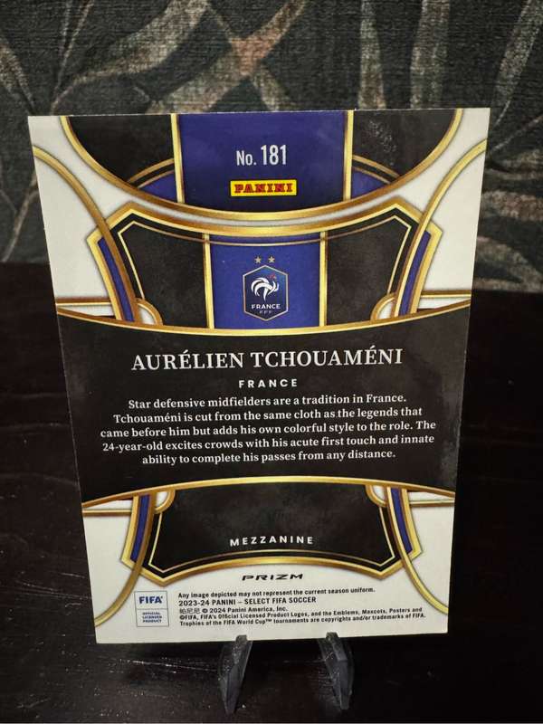 2023-24 Panini Select FIFA - Purple Mojo Bundle (Tchouameni, Saka, Ducksch & Martinelli)