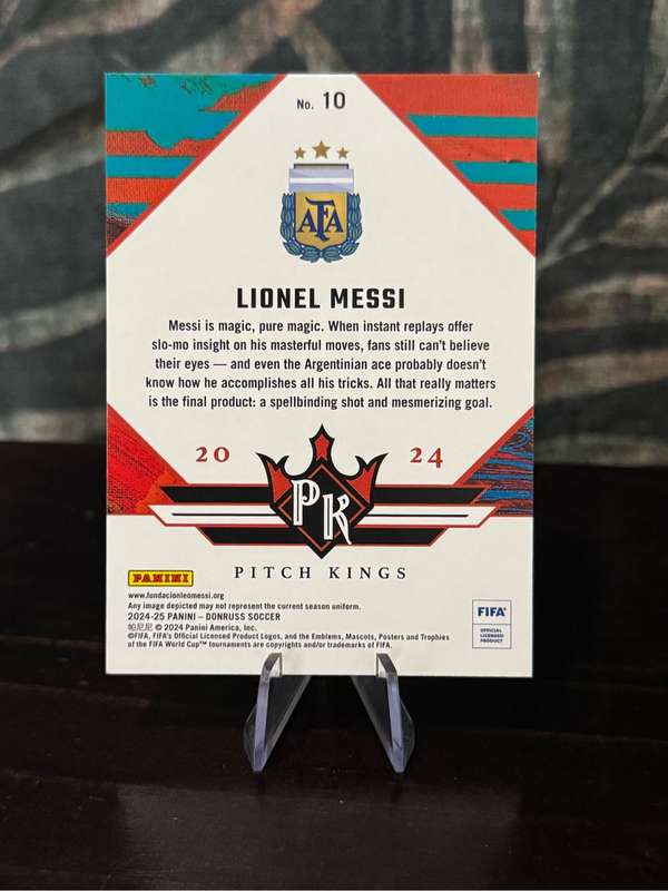 2025 Panini Donruss - Lionel Messi Pitch Kings - Argentina