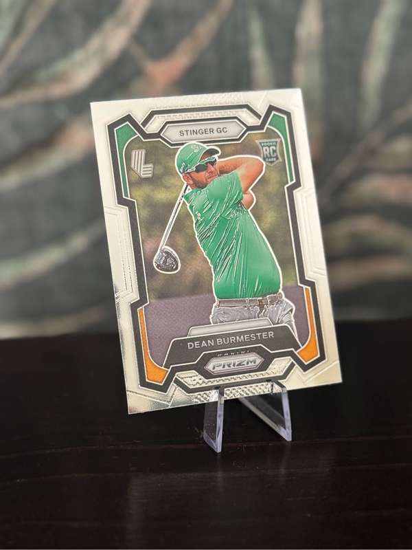 2024 Panini - Dean Burmester RC Prizm - LIV Golf Stingers GC