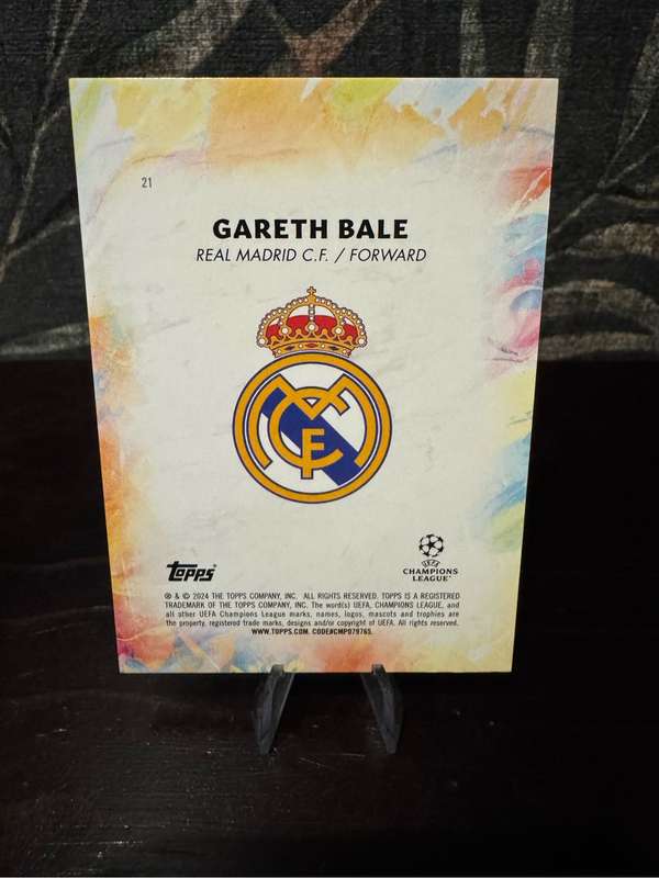 2024 Topps Inception - Gareth Bale Star Quality 02/75 - Real Madrid