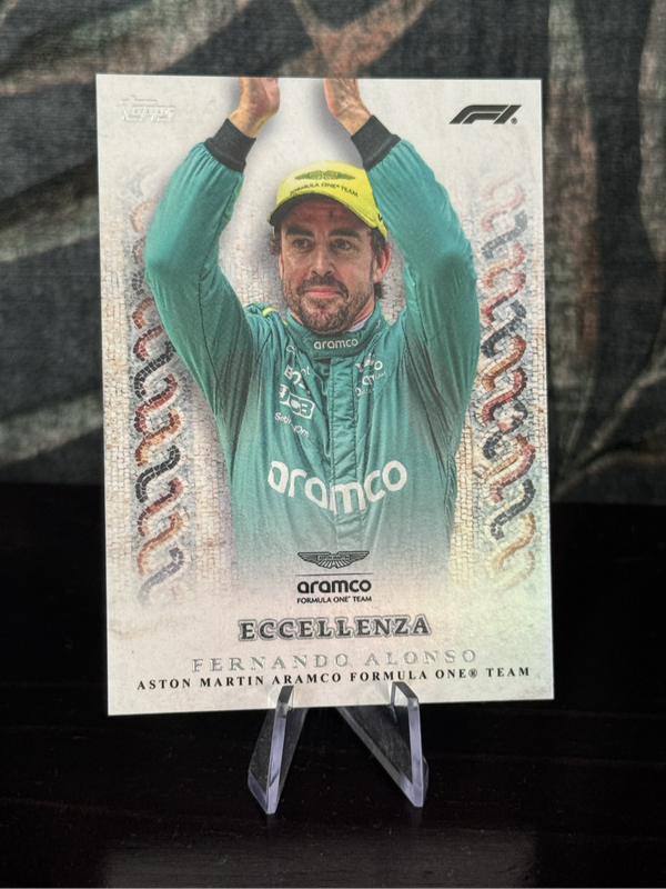 2024 Topps Eccellenza - Fernando Alonso La Passione - Aston Martin