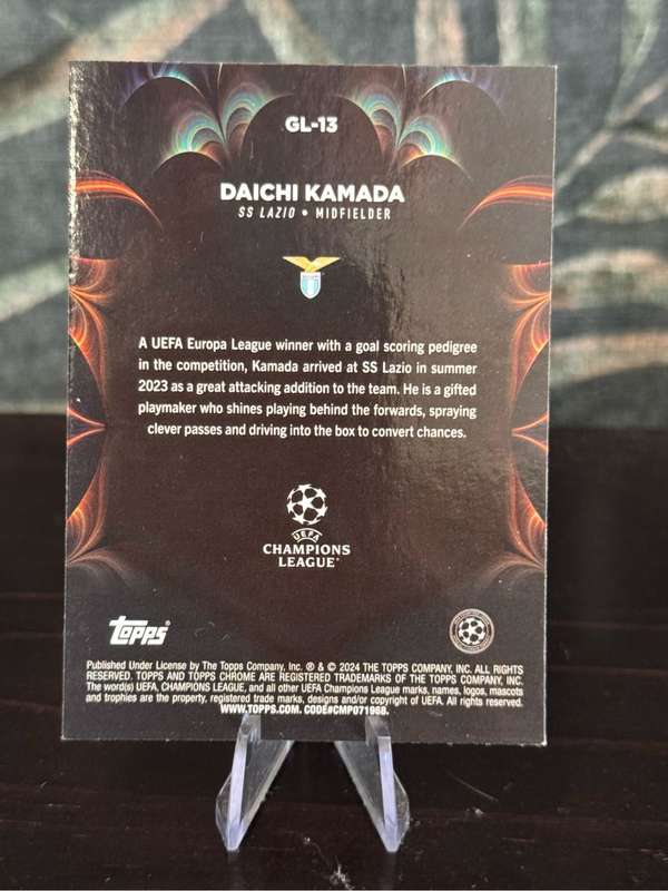 2024 Topps Chrome - Daichi Kamada Golazo - Lazio