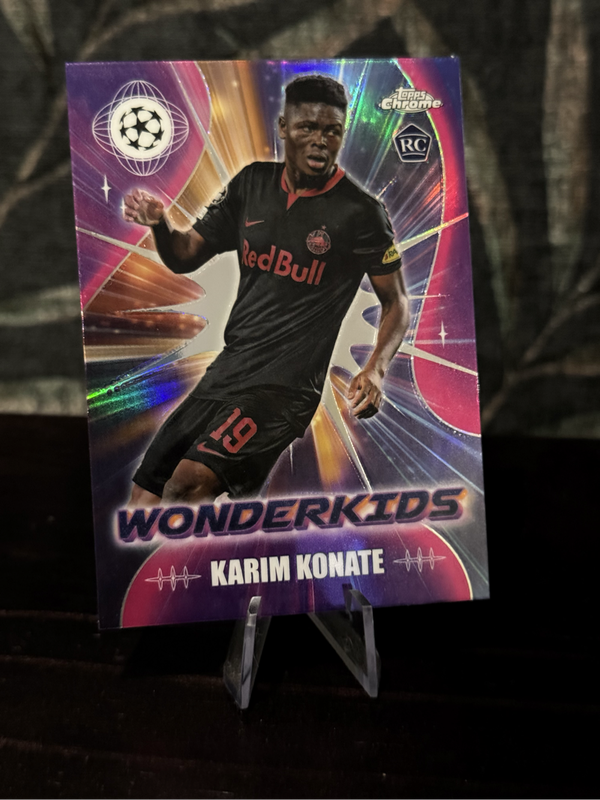 2024 Topps Chrome - Karim Konate Wonderkids RC - FC Salzburg