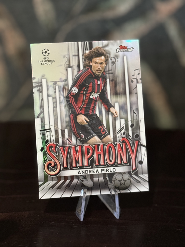 2024-25 Topps Finest - Andrea Pirlo Symphony Refractor  - AC Milan