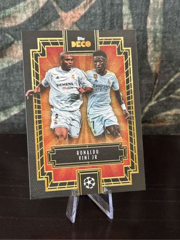 2023 Topps Deco - Ronaldo / Vini Jr - Real Madrid