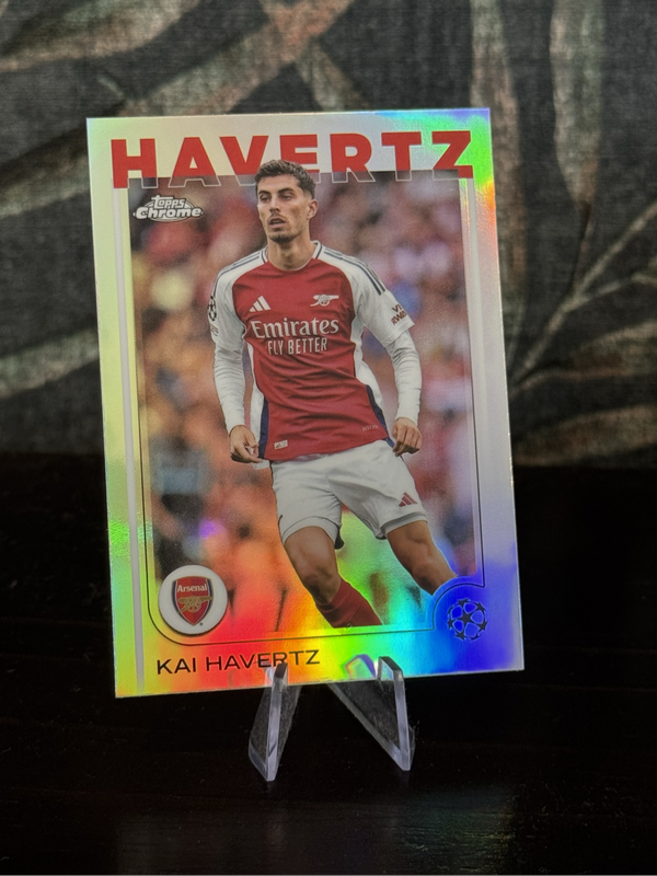 2025 Topps Chrome - Kai Havertz Refractor - Arsenal