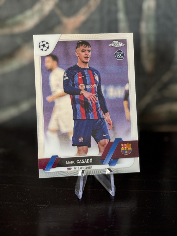 2023 Topps Chrome - Marc Casadó RC - Barcelona