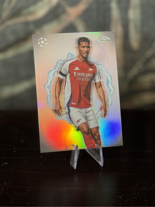 2025 Topps Chrome - William Saliba Circle of Power - Arsenal