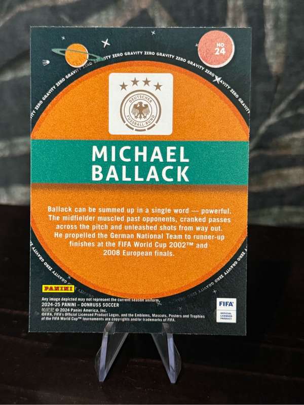 2025 Panini Donruss - Michael Ballack Zero Gravity - Germany