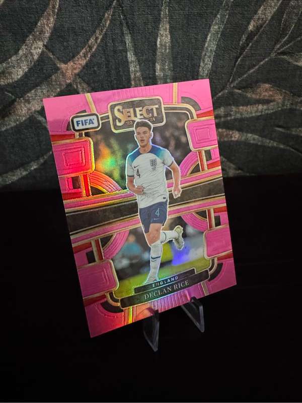 2023-24 Panini Select - Declan Rice Pink Terrace 29/75