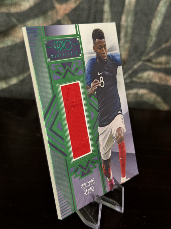 2024 Futera Unique - Thomas Lemar Trio Midfielder Match-Worn Patch 07/15 - France