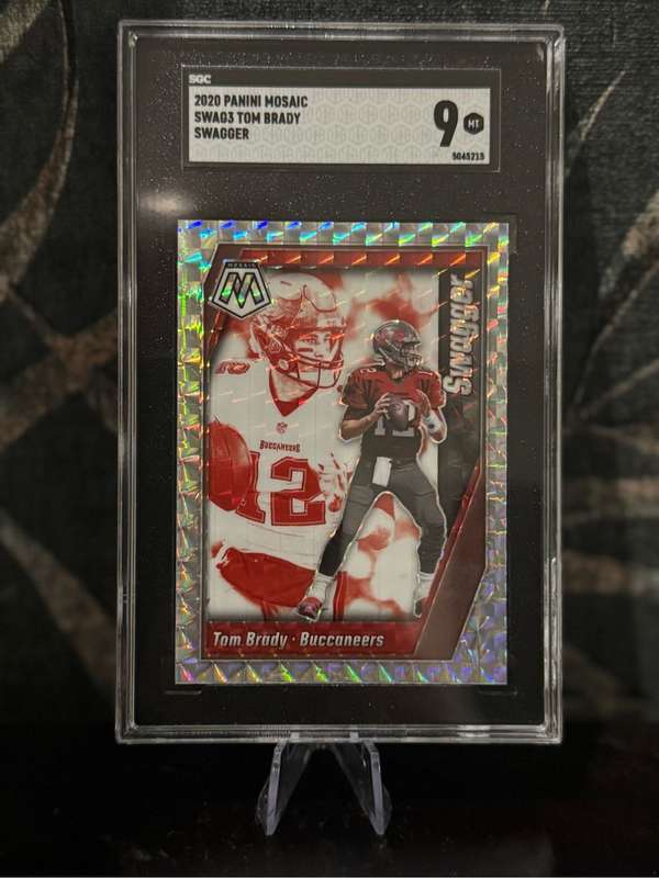 2020 Panini Mosaic - Tom Brady Swagger Prizm - Tampa Bay Buccaneers