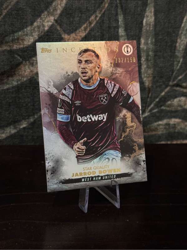 2023 Topps Inception - Jarrod Bowen Star Quality 132/150 - West Ham United