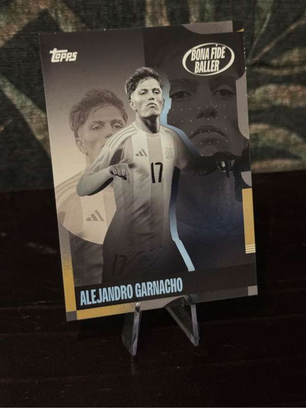 2024-25 Topps Argentina Team Set - Garnacho Bona Fide Baller