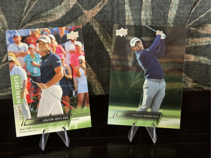 2024 Upper Deck Golf - Viktor Hovland & Collin Morikawa