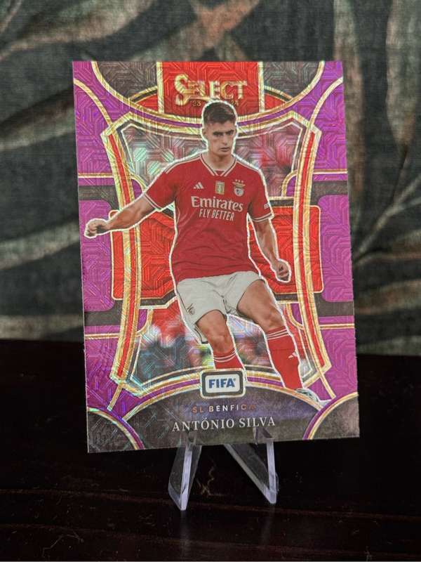 2023-24 Panini Select - Antonio Silva Purple Mojo - Benfica