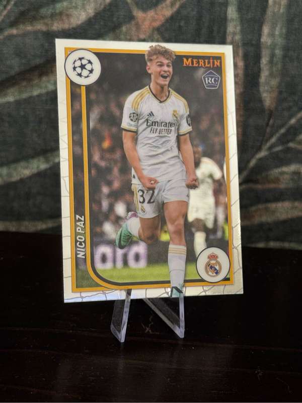 2024 Topps Merlin - Nico Paz, Vini Jr & Fermin Lopez