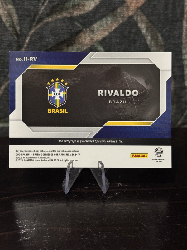 2024 Panini Prizm - Rivaldo International Ink - Brazil