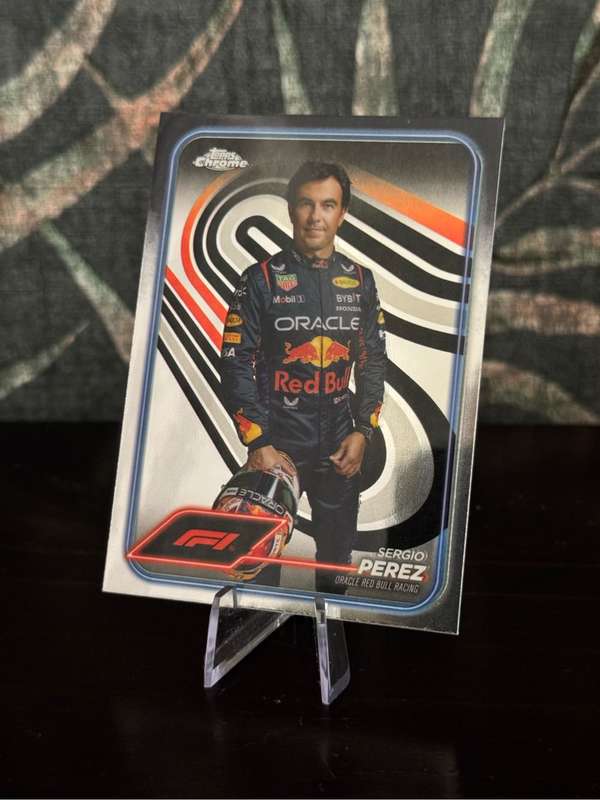 2024 - F1 Topps Chrome - Red Bull Mix (Max -1, Perez - 3, Red Bull Team - 1)