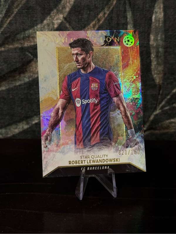 2024 Topps Inception - Robert Lewandowski Star Quality 20/150 - Barcelona