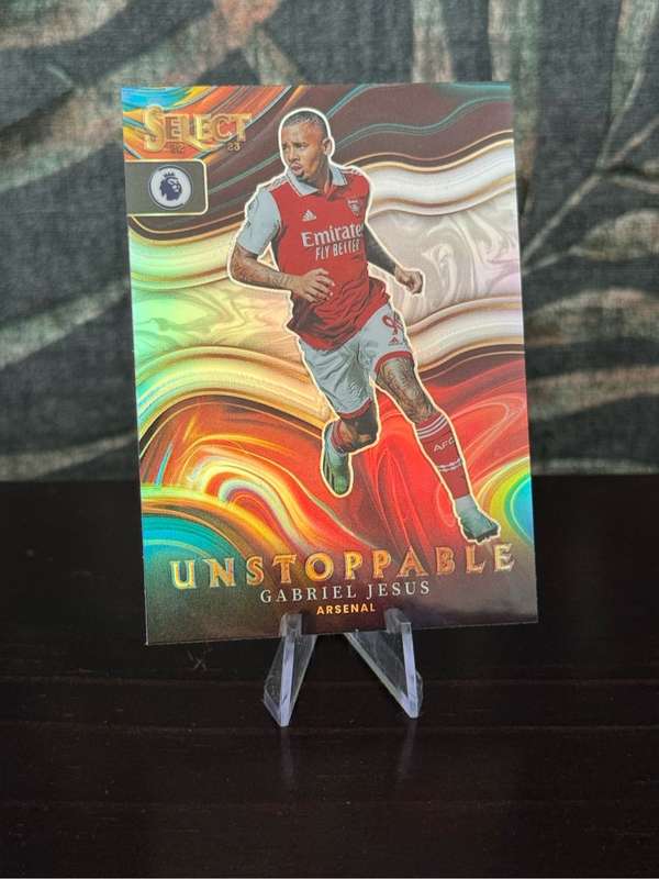 2022-23 Panini Select - Gabriel Jesus Unstoppable - Arsenal