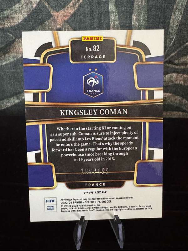 2023-24 Panini Select FIFA - Kingsley Conan Pink Mojo 109/199