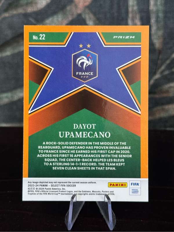 2023-24 Panini Select - Dayot Upamecano Select Stars - France
