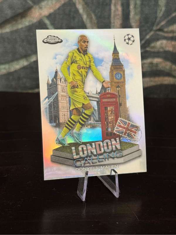 2024 Topps Chrome - Donyell Malen London Calling - Borussia Dortmund