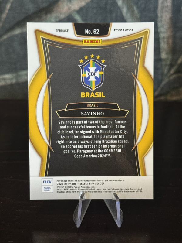 2024-25 Panini Select - Savinho Prizm - Brazil
