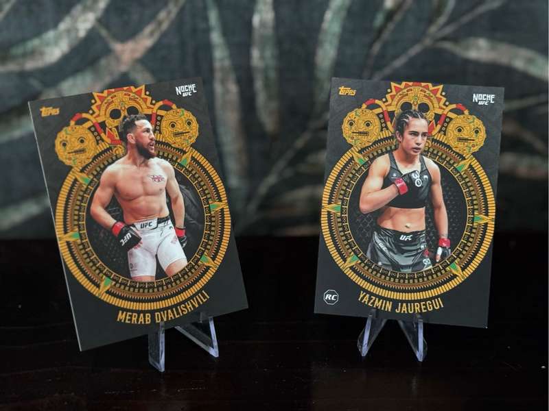 2024 Topps UFC Noche - Yazmin Jauregui RC & Merab Dvalishvili