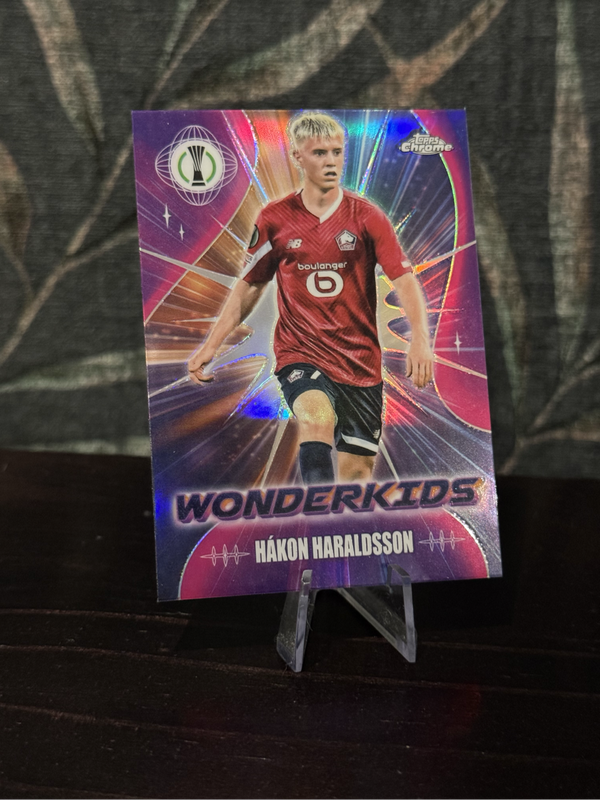 2024 Topps Chrome - Hákon Haraldsson Wonderkids - Lille