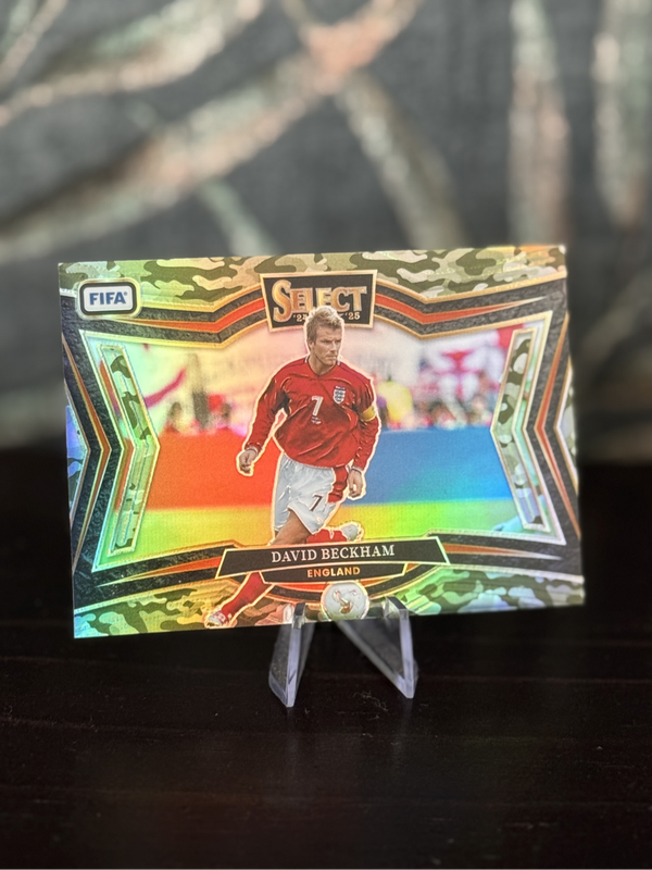 2024-25 Panini Select - David Beckham Camo Field Level SP 83/135 - England