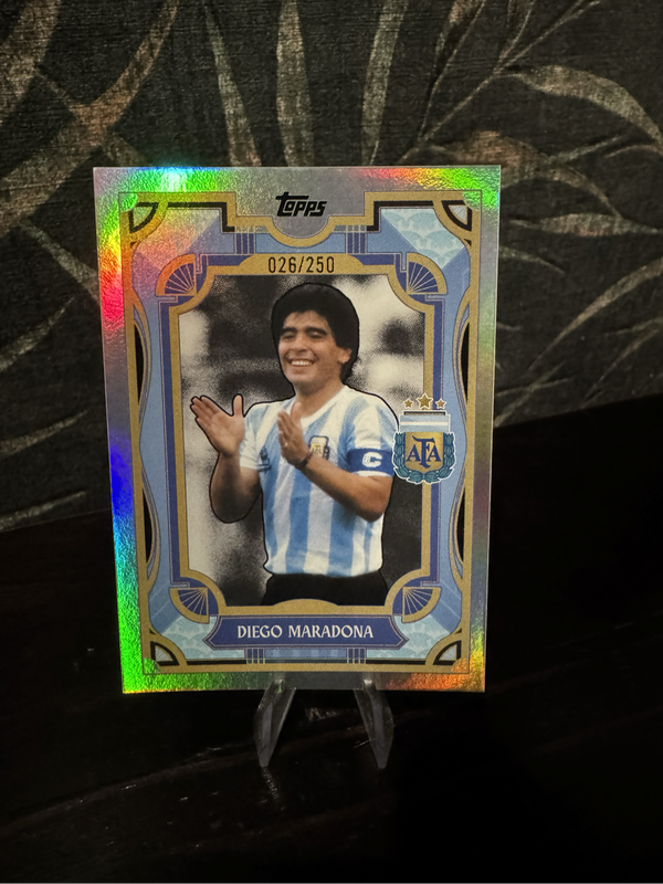 2024 Topps Argentina Team Set - Diego Maradona 26/250 - Argentina