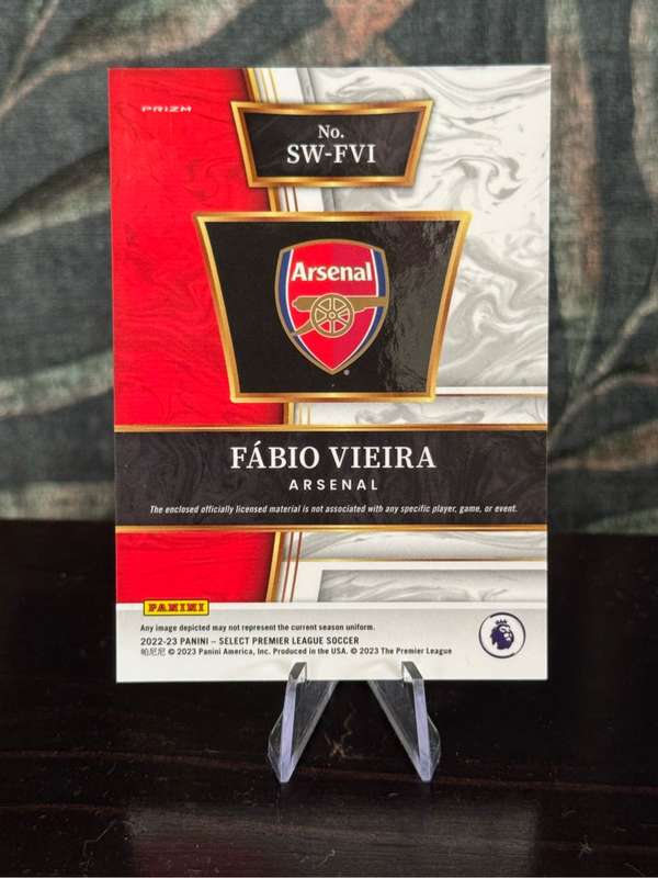 2022-23 Panini Select - Fabio Vieira Patch - Arsenal
