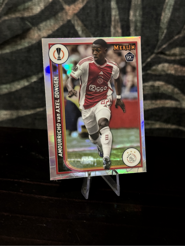 2024 Topps Merlin - Amourricho van Axel Dongen RC Refractor - Ajax