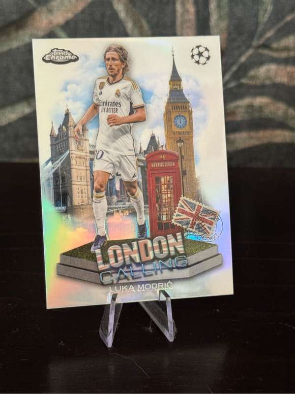 2024 Topps Chrome - Luka Modric London Calling - Real Madrid