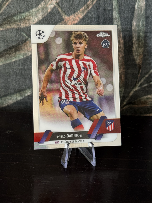 2023 Topps Chrome - Pablo Barrios RC - Athletico Madrid
