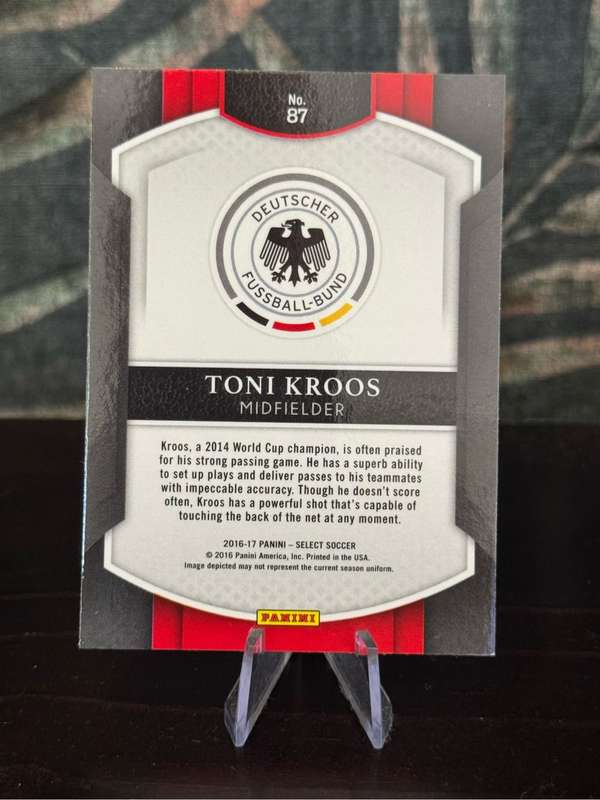 2016-17 Panini Select - Toni Kroos - Germany