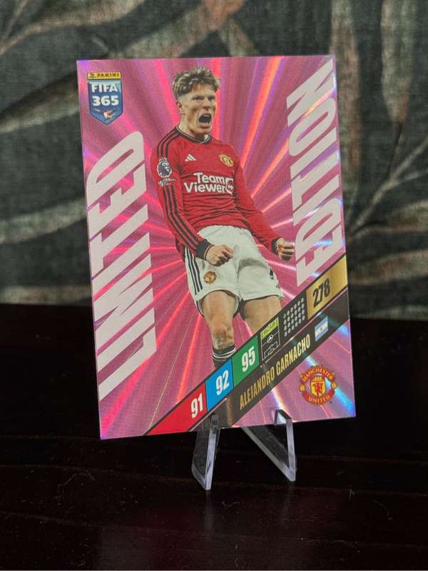 2024 Panini Adrenalyn - Alejandro Garnacho Limited Edition - Man United