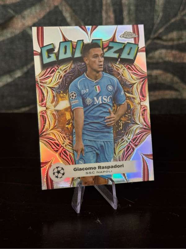 2024 Topps Chrome - Giacomo Raspadori Golazo - Napoli