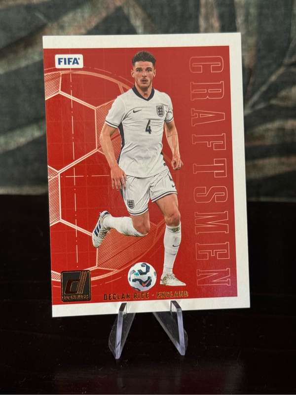 2024-25 Panini Donruss - Declan Rice - Cubic, Craftsmen & Optic - England