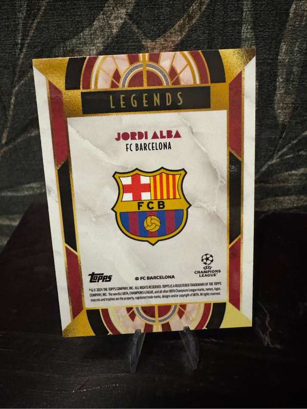 2024 Topps Deco - Jordi Alba Legends - Barcelona