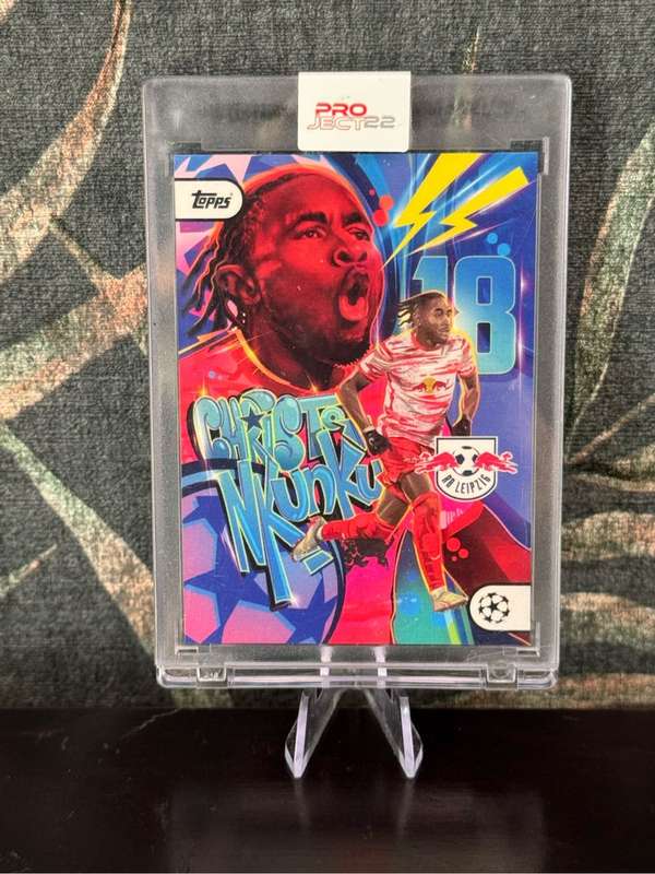 2022 Topps Project22 - Christopher Nkunku by Orlando Arocena - RB Leipzig