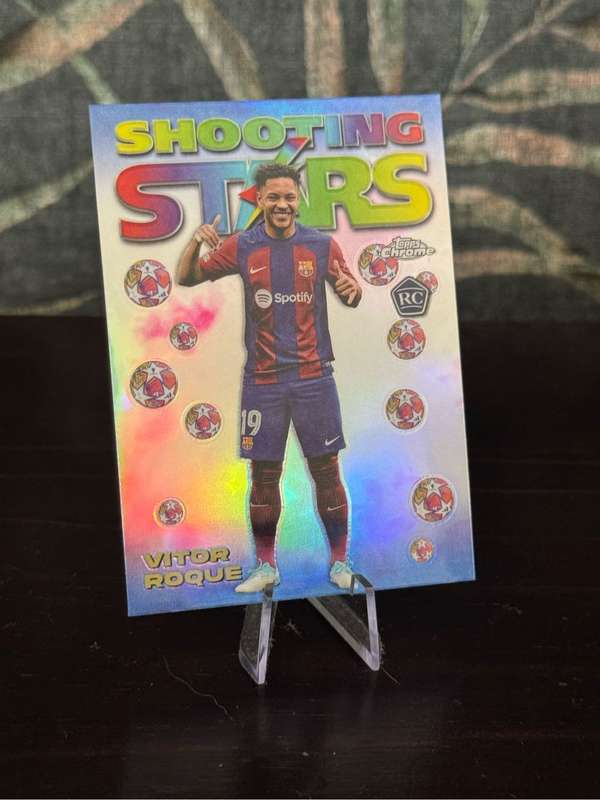 2024 Topps Chrome - Vitor Roque Shooting Stars RC - Barcelona