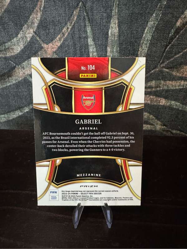 2023-24 Panini Select - Gabriel Prizm - Arsenal