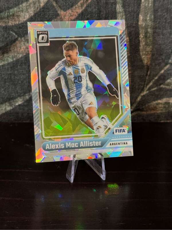 2024-25 Panini Donruss - Alexis Mac Allister Cracked Ice & Silver Optic - Argentina