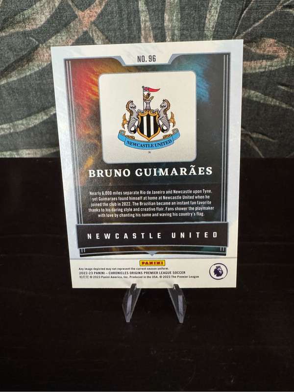 2022-23 Panini Chronicles - Bruno Guimaraes Origins RC - Newcastle