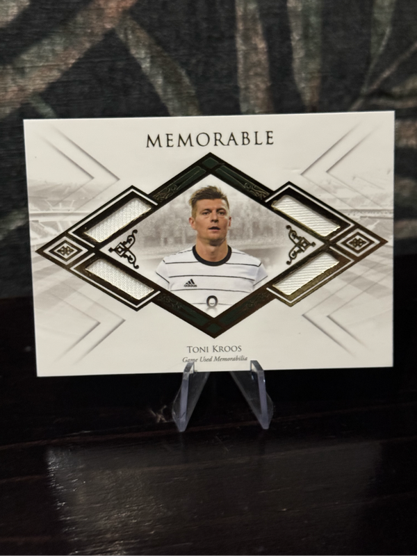 2022 Futera Unique - Toni Kroos Memorable 02/32 - 4 Patch Game Used