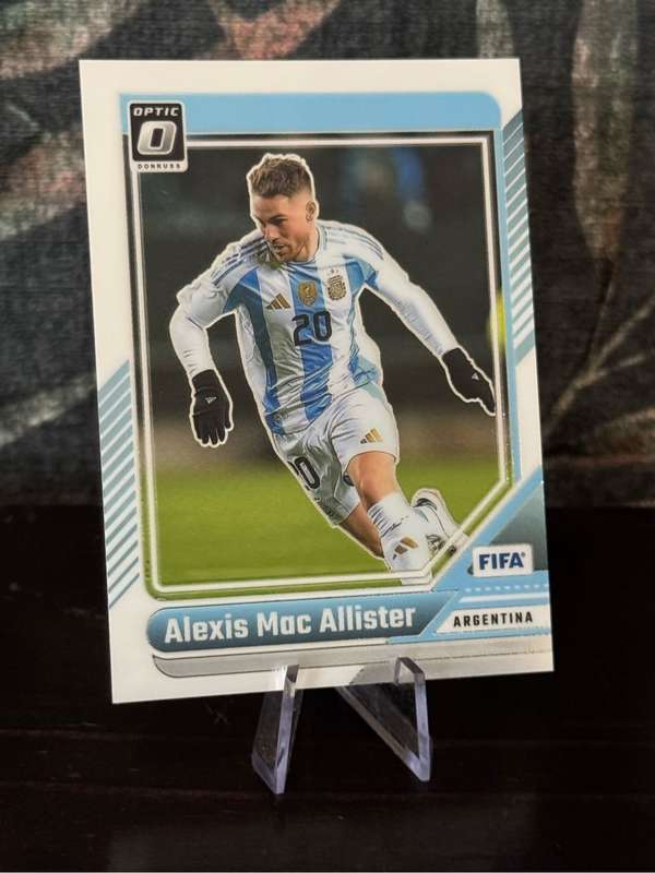 2024-25 Panini Donruss - Alexis Mac Allister Cracked Ice & Silver Optic - Argentina